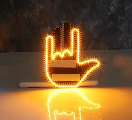 Gesture LED Lamp for Cars