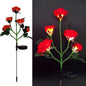 75cm Long Stemmed Garden Rose Decorative Outdoor Garden Flower Light- Solar Powered_19