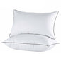 Pack of 2 Hotel Quality Comfortable and Washable High Support Medium Firm Pillows_0