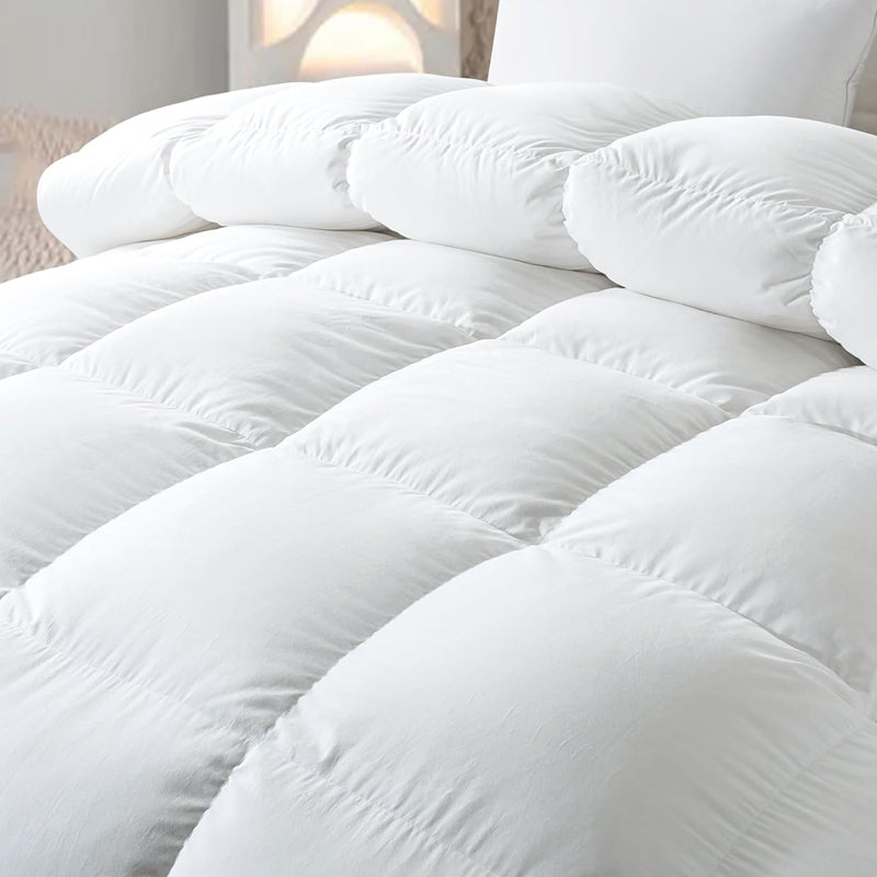 All Seasons Microfiber Luxurious Hotel Quality Quilted Bamboo Duvet_3