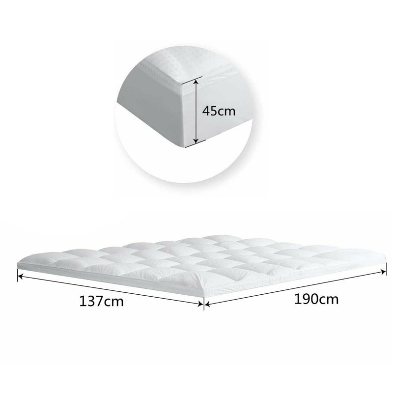 High Quality Thick Mattress Topper Pad_9