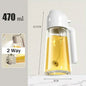 2-In-1 Oil Glass Spray Bottle