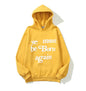 k-west Hoodie with Foam Letter Print