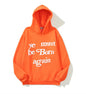 k-west Hoodie with Foam Letter Print