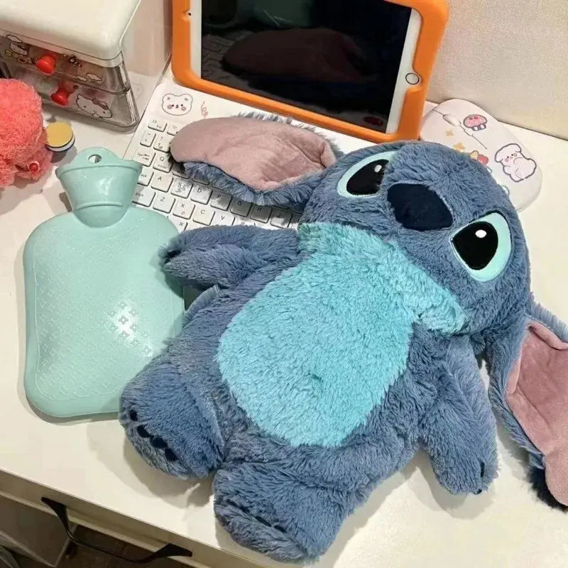 Stitch Winter Plush Hot Water Bottle