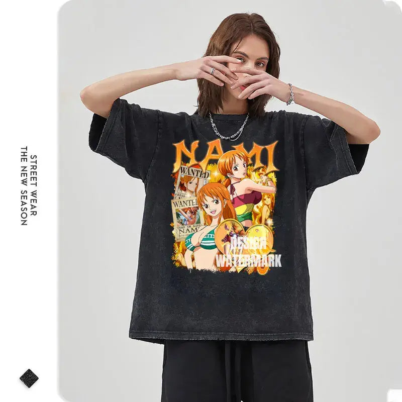 Nami Vintage Anime T-Shirt