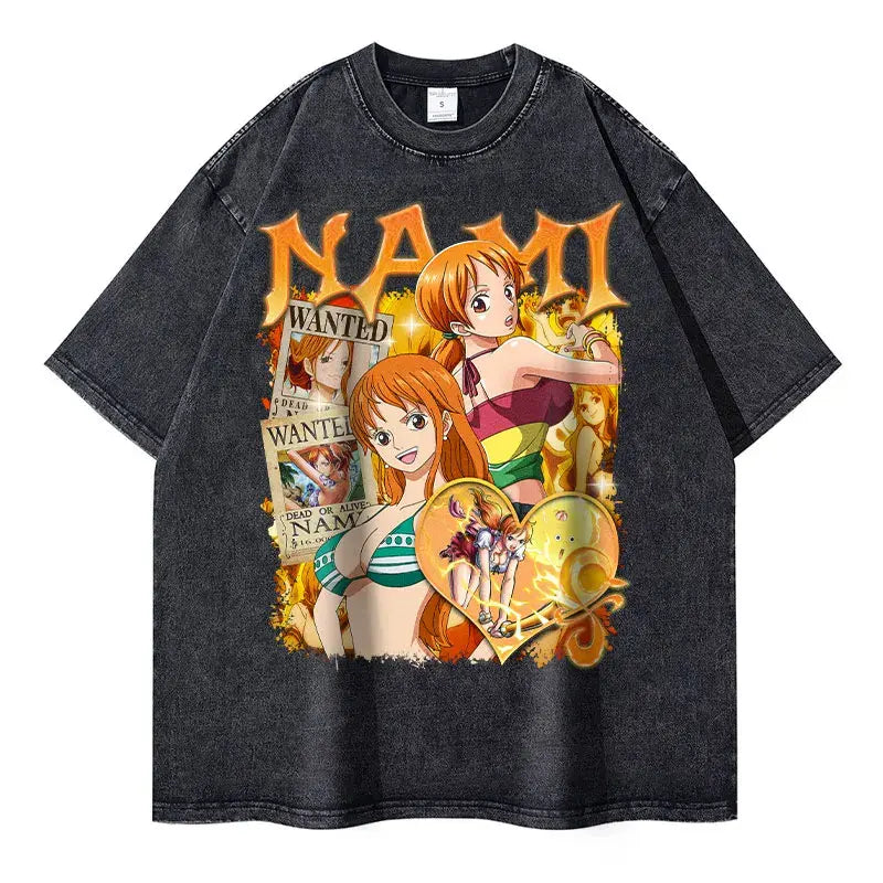 Nami Vintage Anime T-Shirt